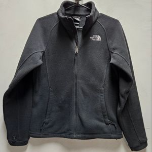 THE NORTH FACE Womens small black full zip fleece jacket ski snowboard gear